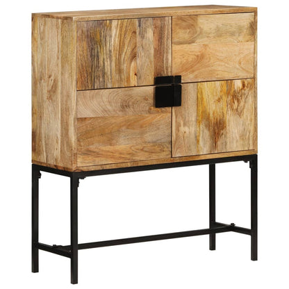 Credenza In Legno Grezzo Massello Di Mango