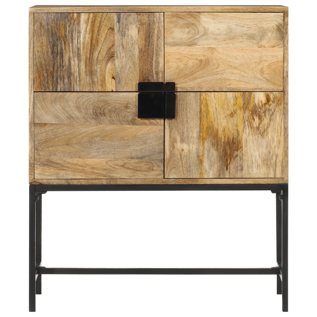 Credenza In Legno Grezzo Massello Di Mango