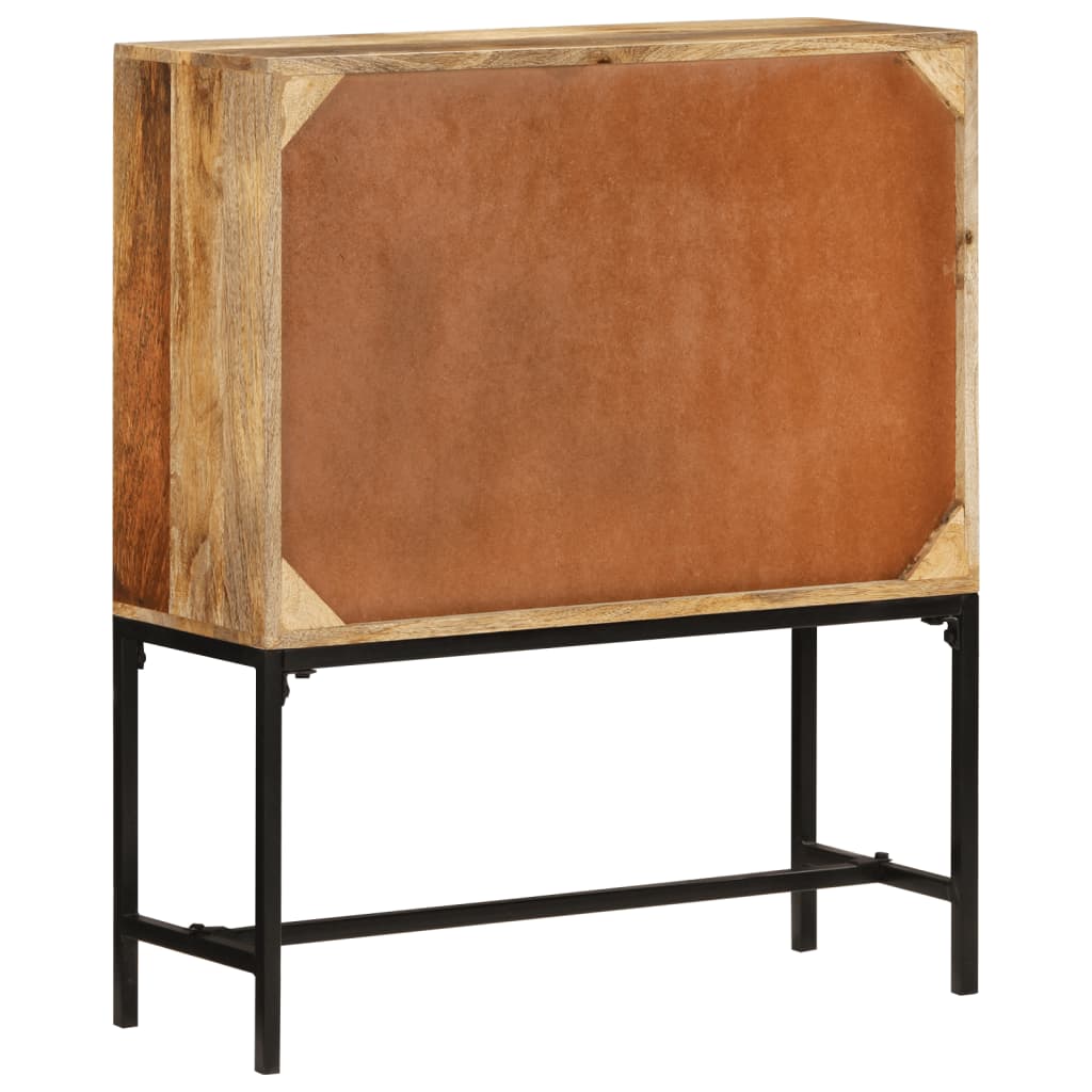 Credenza In Legno Grezzo Massello Di Mango