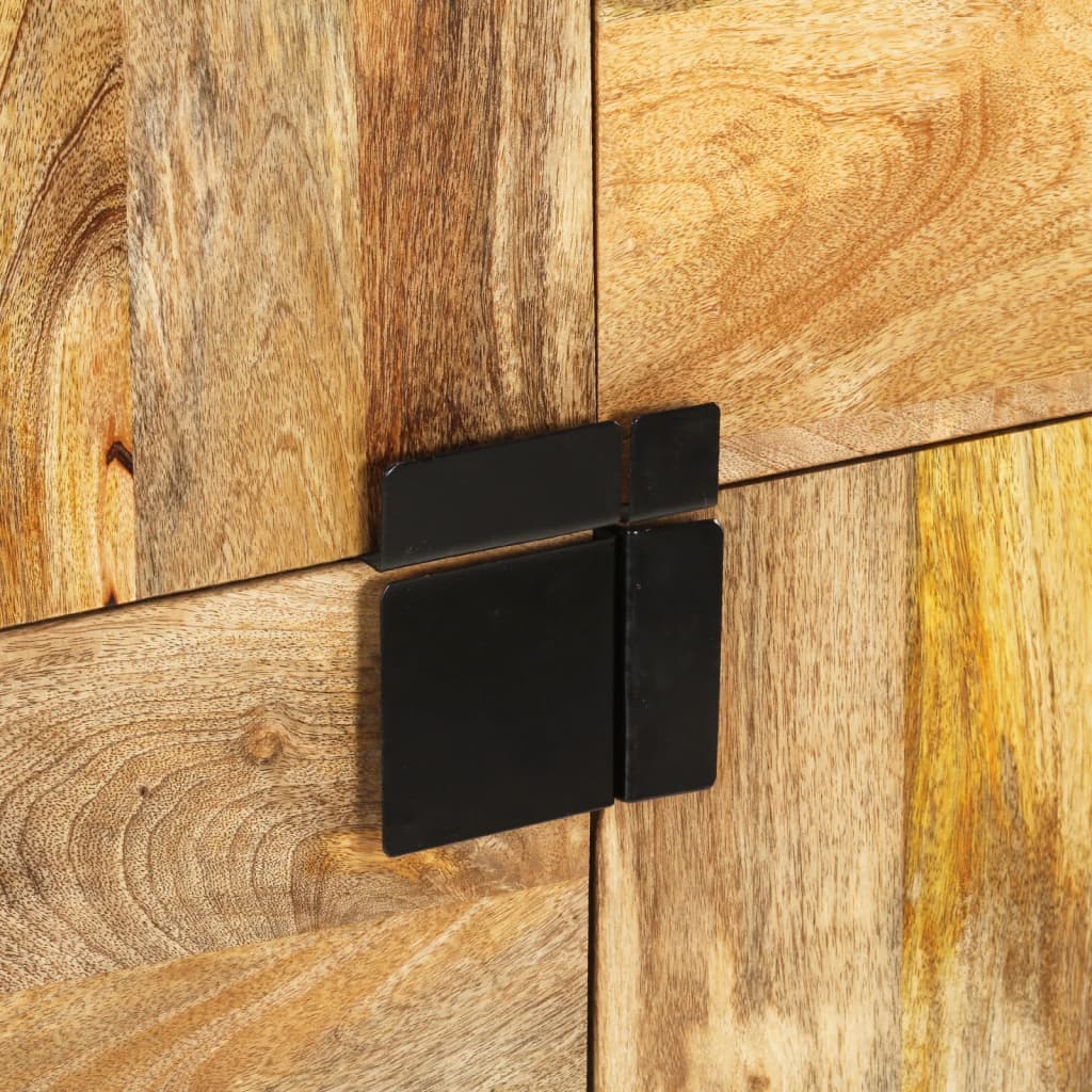 Credenza In Legno Grezzo Massello Di Mango