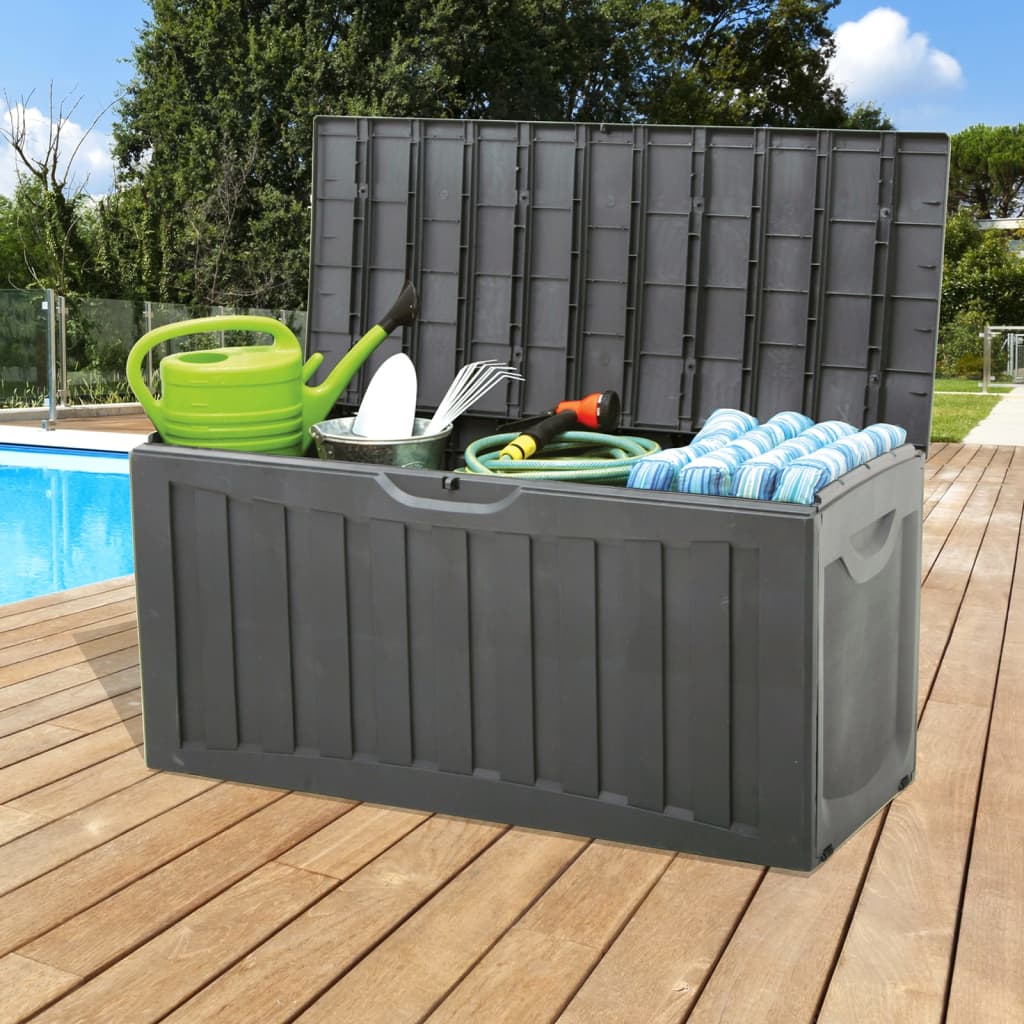 Contenitore Portaoggetti Nero 118X53X57 Cm In Polipropilene