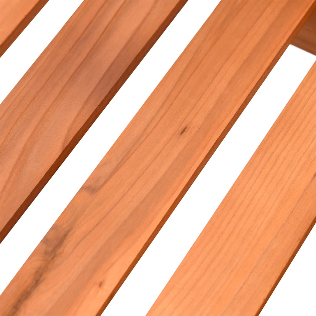 Portafiori Con Ruote In Legno Massello Di Abete
