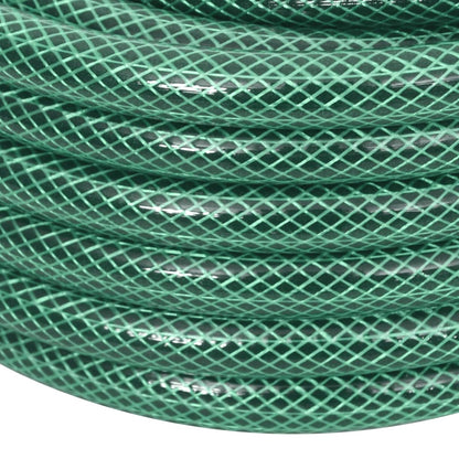 Set Tubo Da Giardino Con Raccordi Verde 0,5&quot; 10 M In Pvc