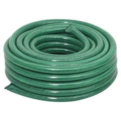 Set Tubo Da Giardino Con Raccordi Verde 0,5&quot; 10 M In Pvc
