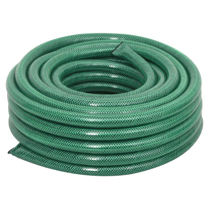 Set Tubo Da Giardino Con Raccordi Verde 0,5&quot; 10 M In Pvc