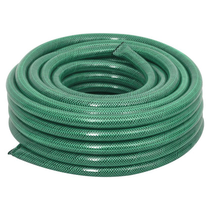 Set Tubo Da Giardino Con Raccordi Verde 0,5&quot; 10 M In Pvc
