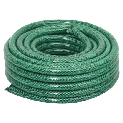 Set Tubo Da Giardino Con Raccordi Verde 0,5&quot; 10 M In Pvc