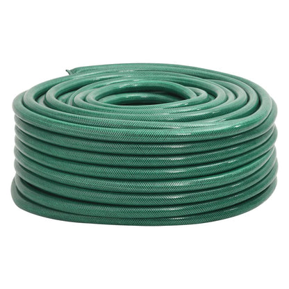Set Tubo Da Giardino Con Raccordi Verde 0,5&quot; 10 M In Pvc