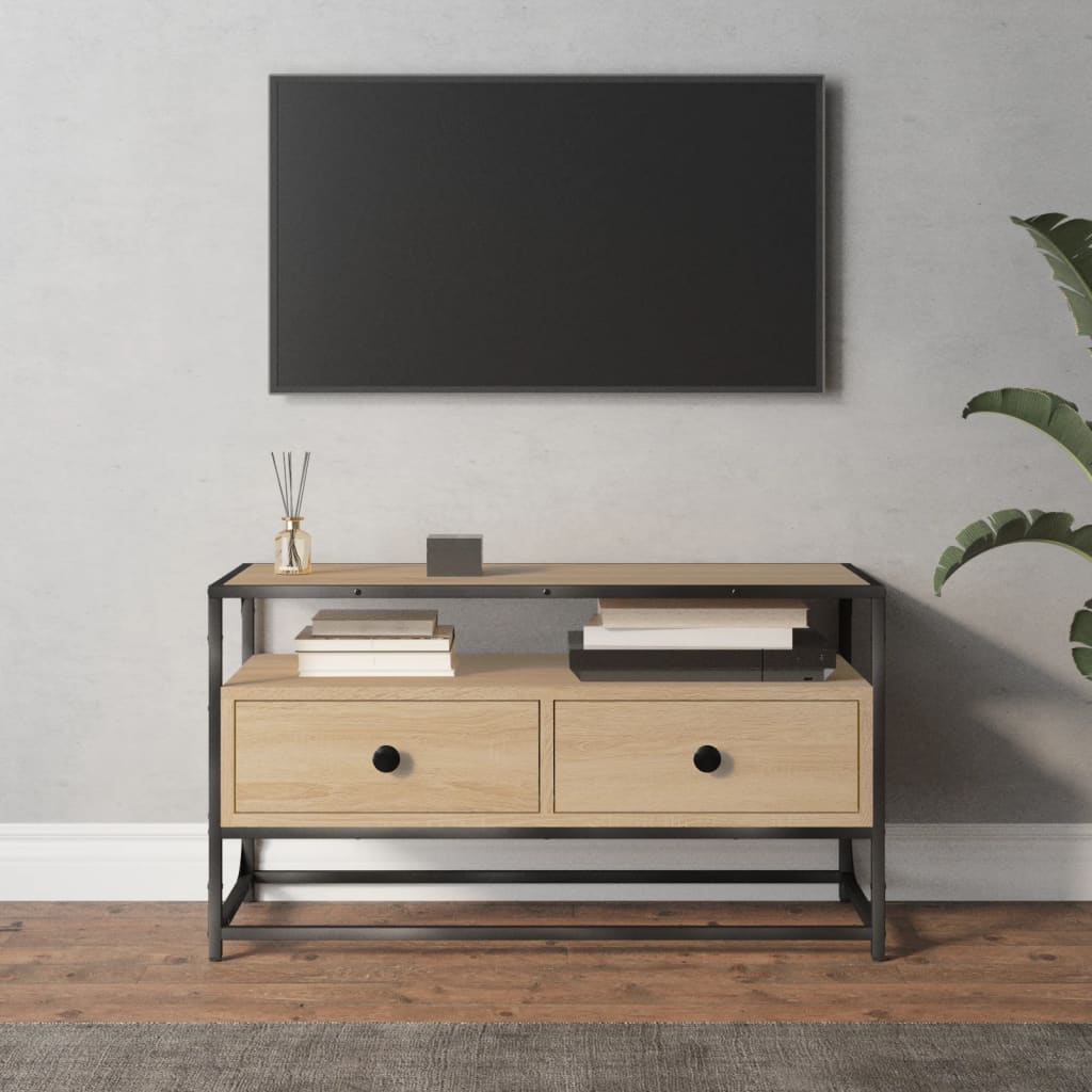 Mobile Porta Tv 100X35X45 Cm In Legno Multistrato