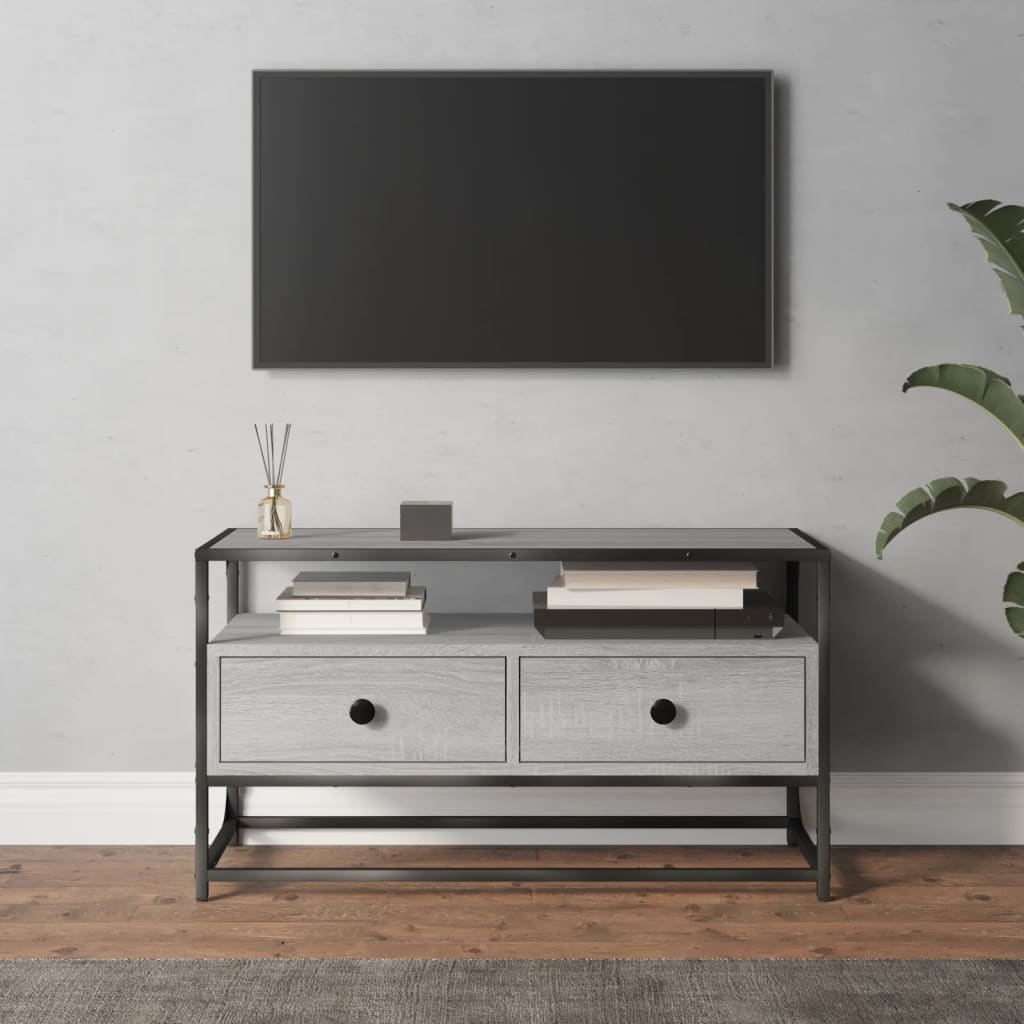 Mobile Porta Tv 100X35X45 Cm In Legno Multistrato
