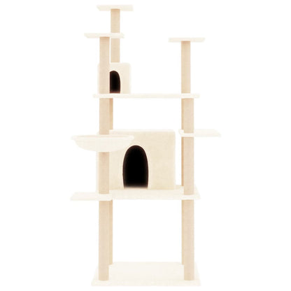 Albero Per Gatti Con Tiragraffi In Sisal 166 Cm