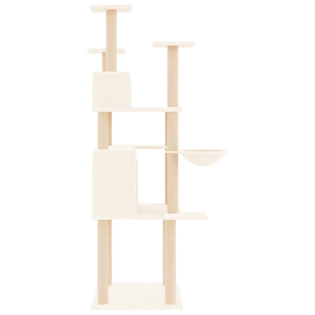 Albero Per Gatti Con Tiragraffi In Sisal 166 Cm
