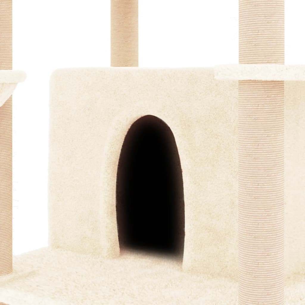 Albero Per Gatti Con Tiragraffi In Sisal 166 Cm
