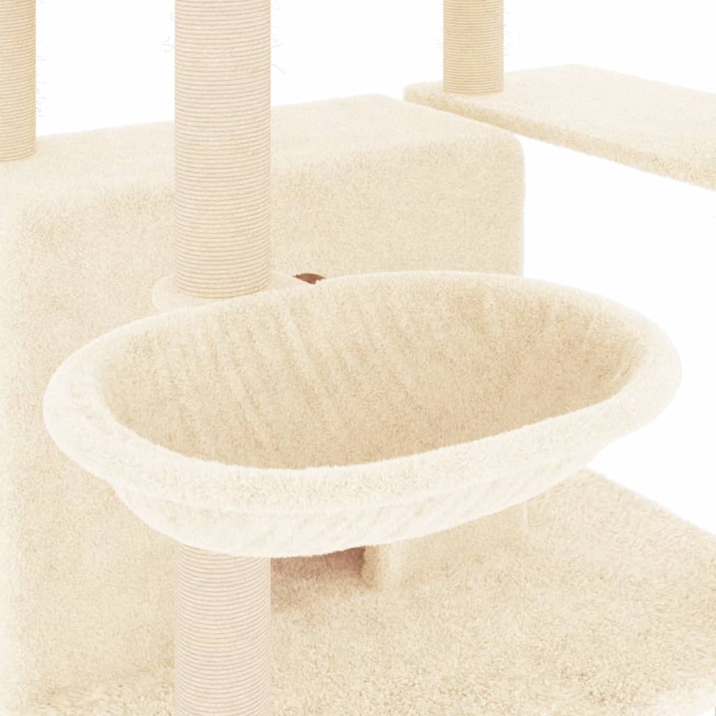 Albero Per Gatti Con Tiragraffi In Sisal 166 Cm