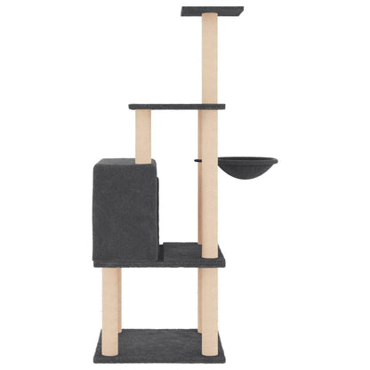 Albero Per Gatti Con Tiragraffi In Sisal 132 Cm