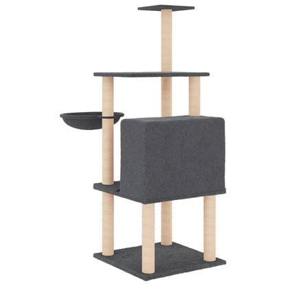 Albero Per Gatti Con Tiragraffi In Sisal 132 Cm