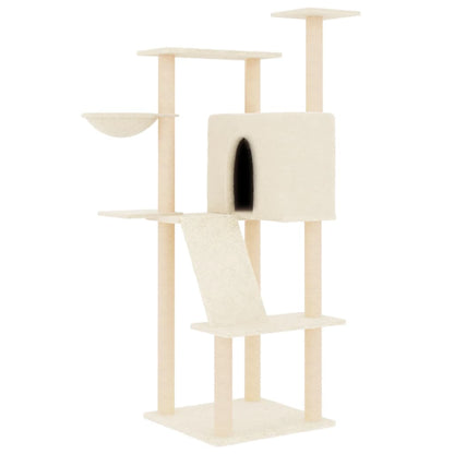 Albero Per Gatti Con Tiragraffi In Sisal 143 Cm