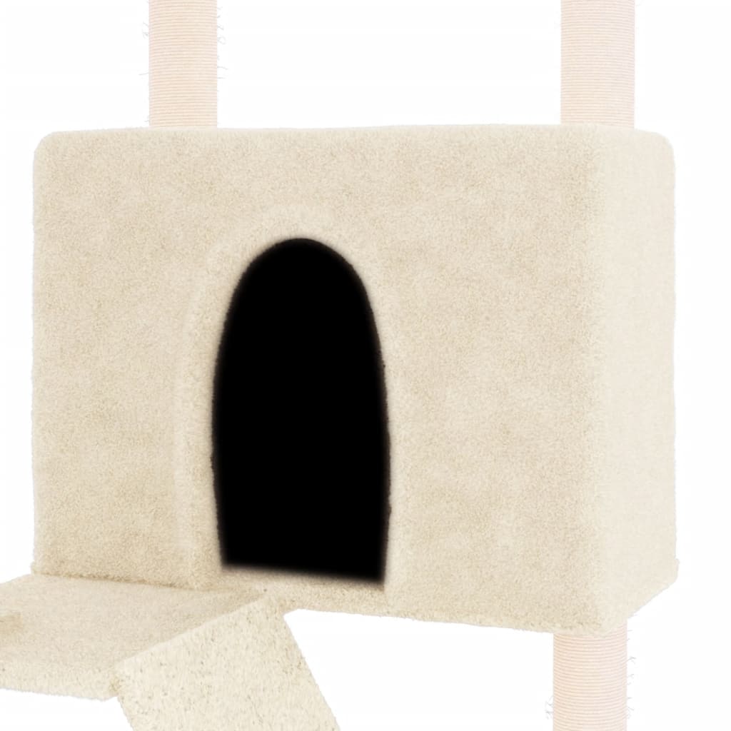 Albero Per Gatti Con Tiragraffi In Sisal 143 Cm