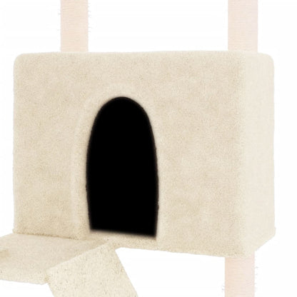 Albero Per Gatti Con Tiragraffi In Sisal 143 Cm