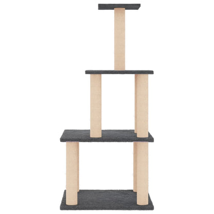 Albero Per Gatti Con Tiragraffi In Sisal 111 Cm