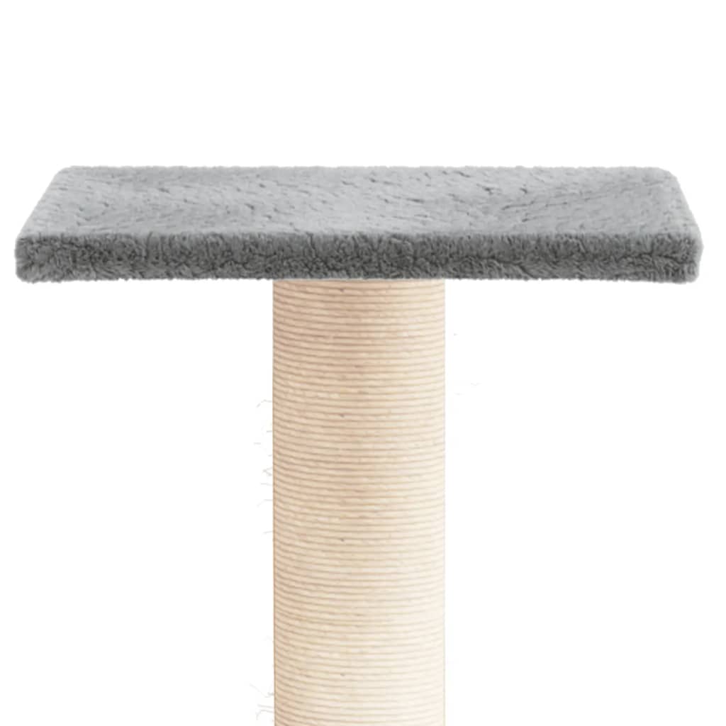 Palo Tiragraffi Per Gatti Con Piattaforma 38 Cm