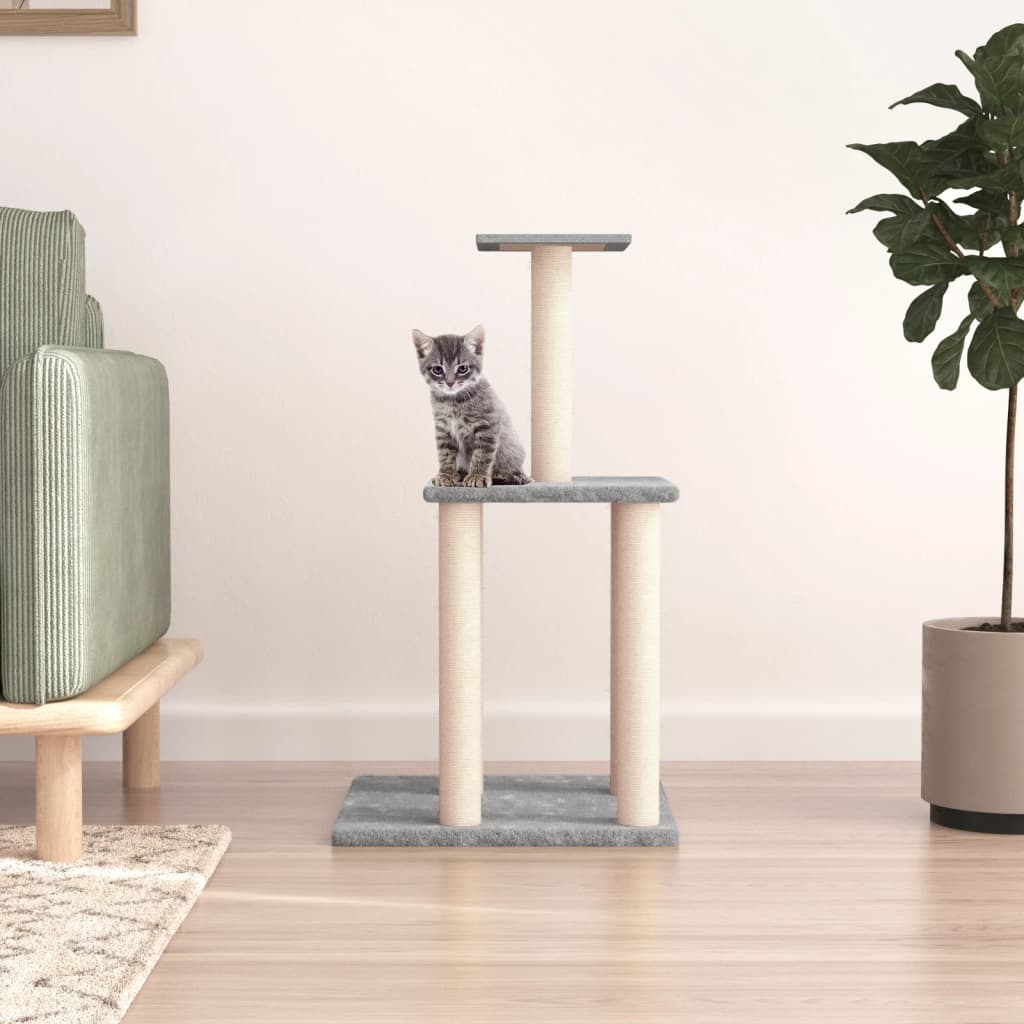 Albero Per Gatti Con Tiragraffi In Sisal 85,5 Cm