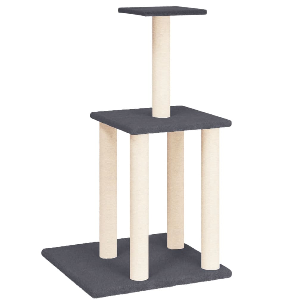 Albero Per Gatti Con Tiragraffi In Sisal 85,5 Cm