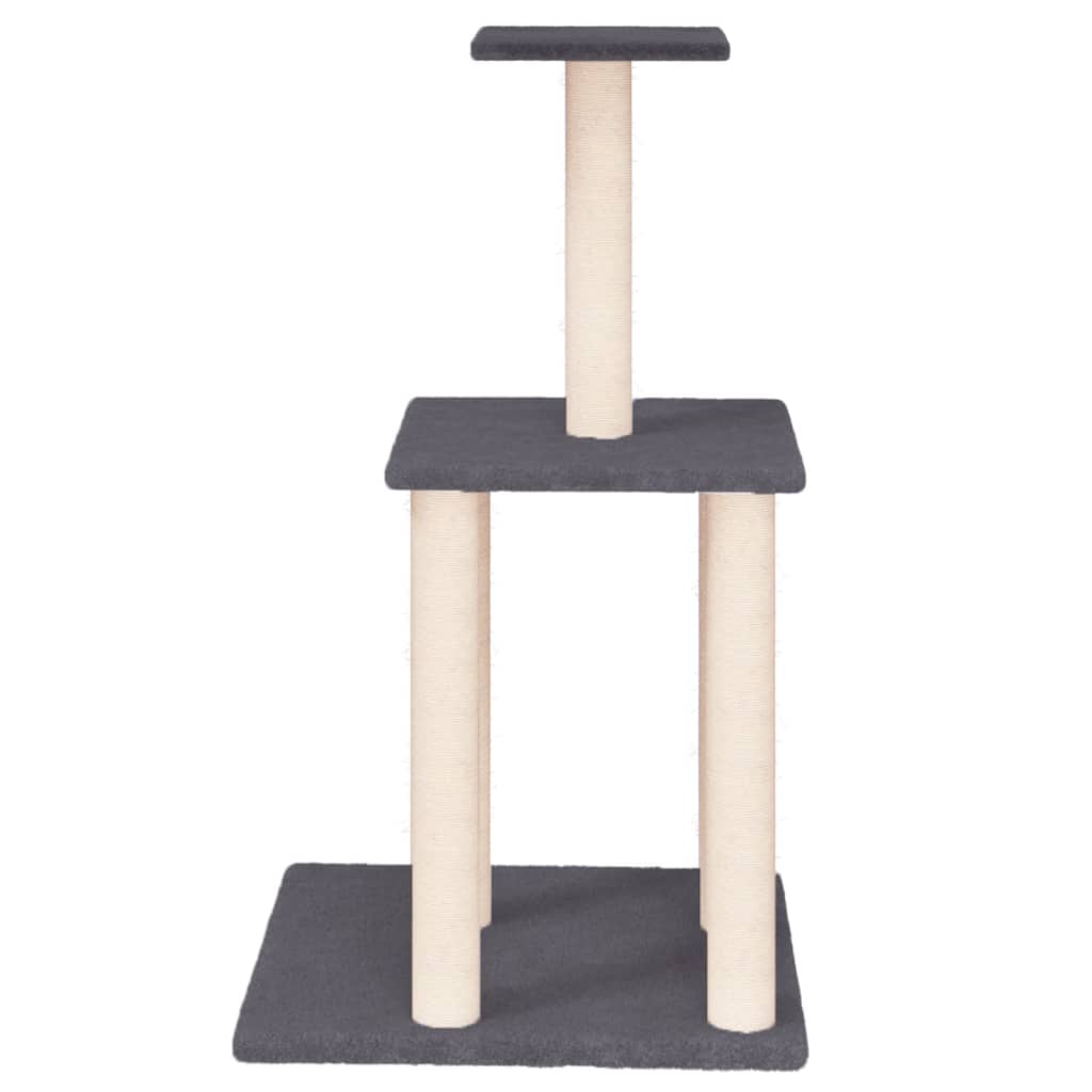 Albero Per Gatti Con Tiragraffi In Sisal 85,5 Cm