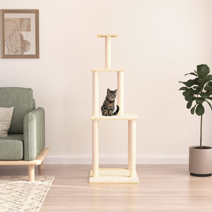 Albero Per Gatti Con Tiragraffi In Sisal 149 Cm