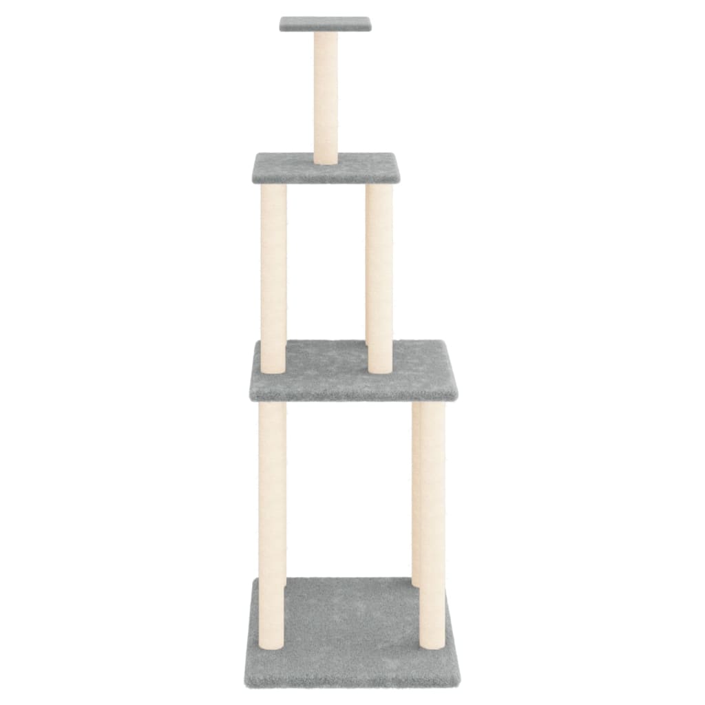 Albero Per Gatti Con Tiragraffi In Sisal 149 Cm