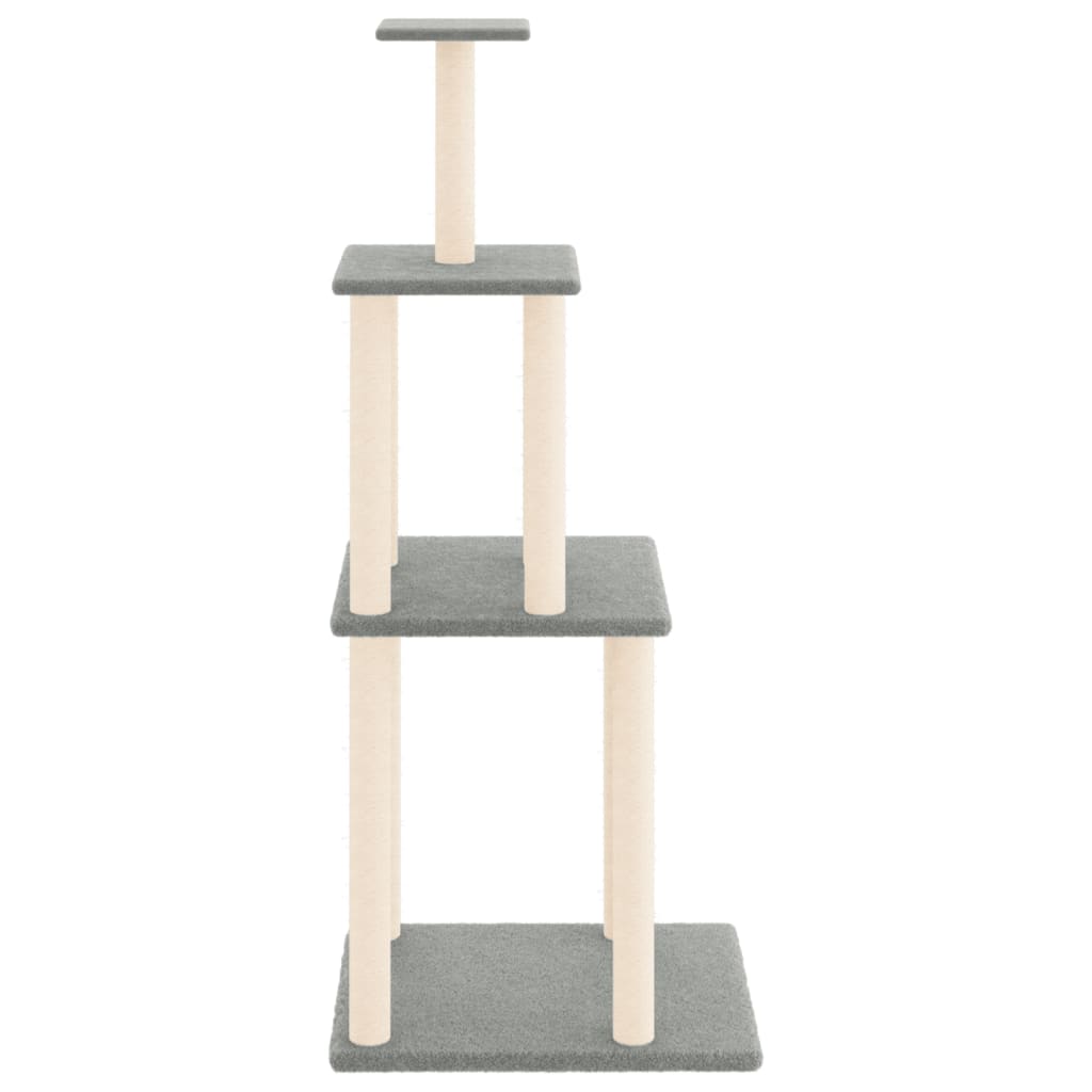 Albero Per Gatti Con Tiragraffi In Sisal 149 Cm