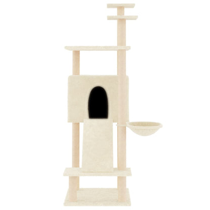 Albero Per Gatti Con Tiragraffi In Sisal 153 Cm