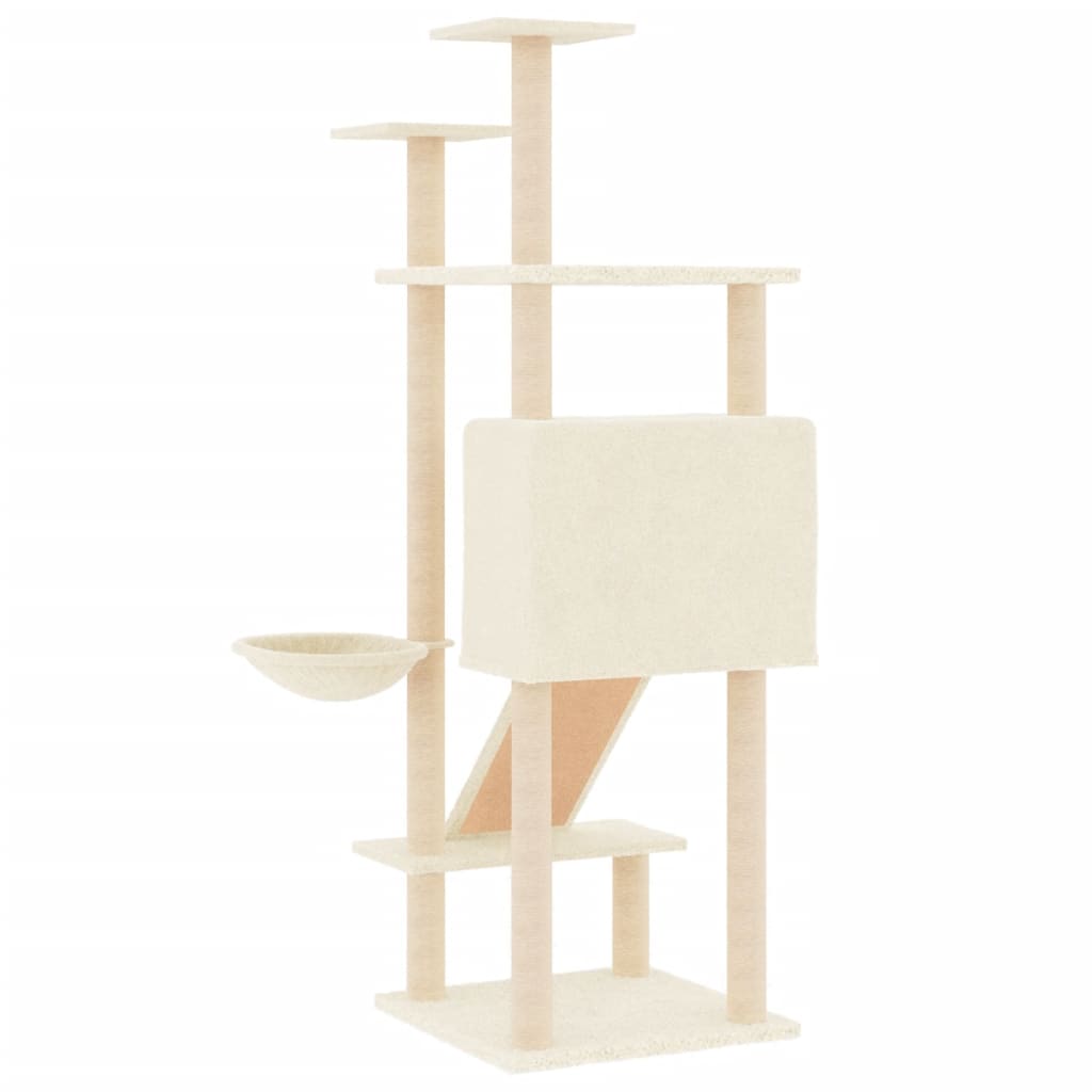 Albero Per Gatti Con Tiragraffi In Sisal 153 Cm