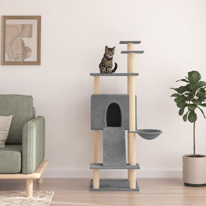 Albero Per Gatti Con Tiragraffi In Sisal 153 Cm