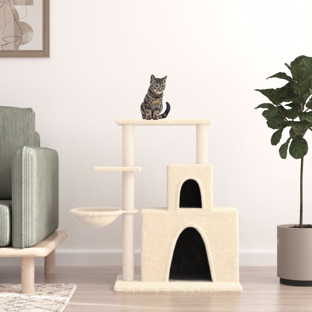 Albero Per Gatti Con Tiragraffi In Sisal 83 Cm