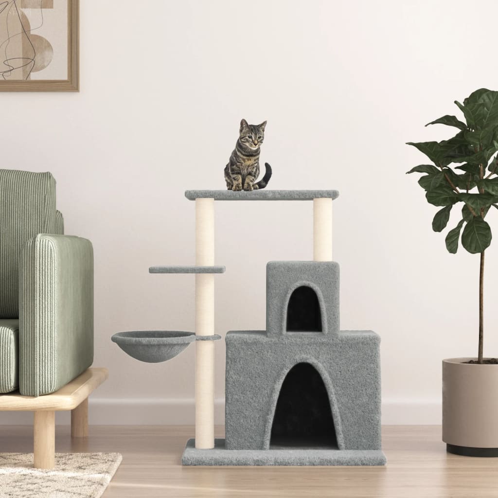Albero Per Gatti Con Tiragraffi In Sisal 83 Cm