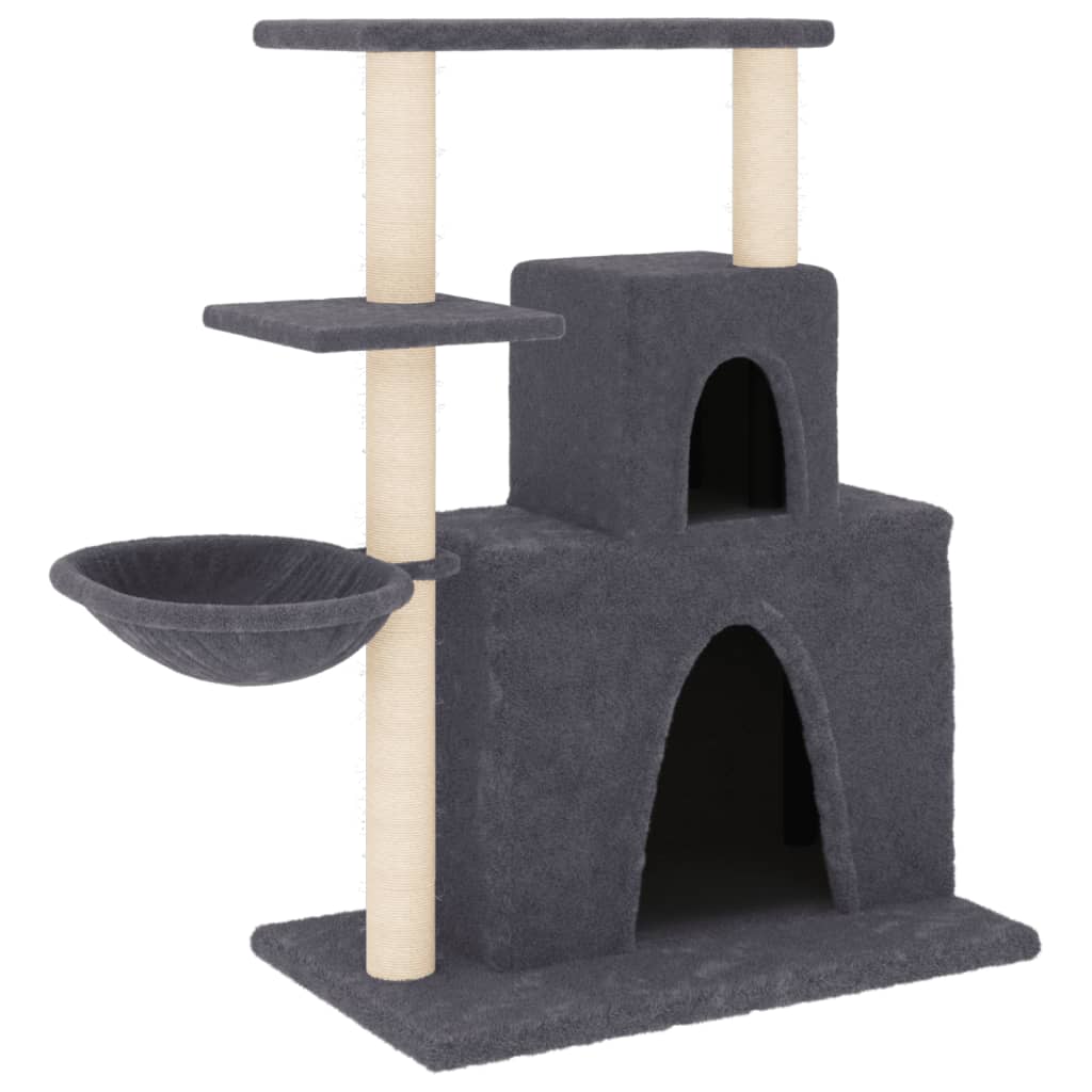 Albero Per Gatti Con Tiragraffi In Sisal 83 Cm