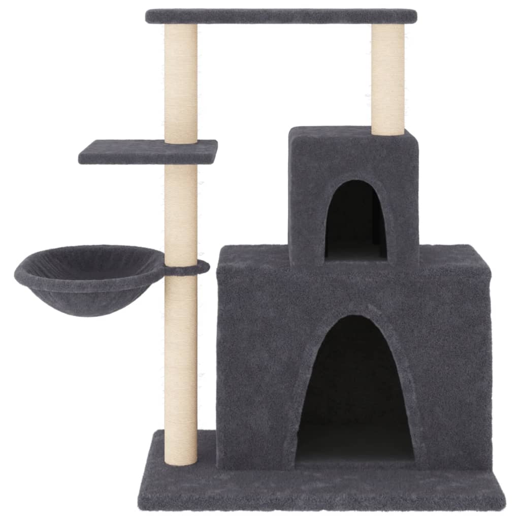 Albero Per Gatti Con Tiragraffi In Sisal 83 Cm