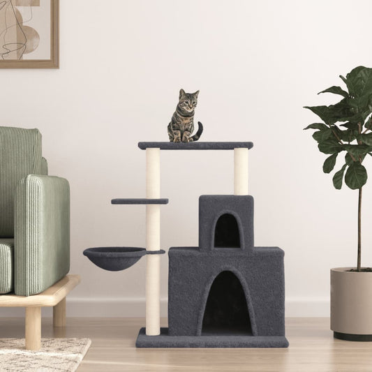 Albero Per Gatti Con Tiragraffi In Sisal 83 Cm