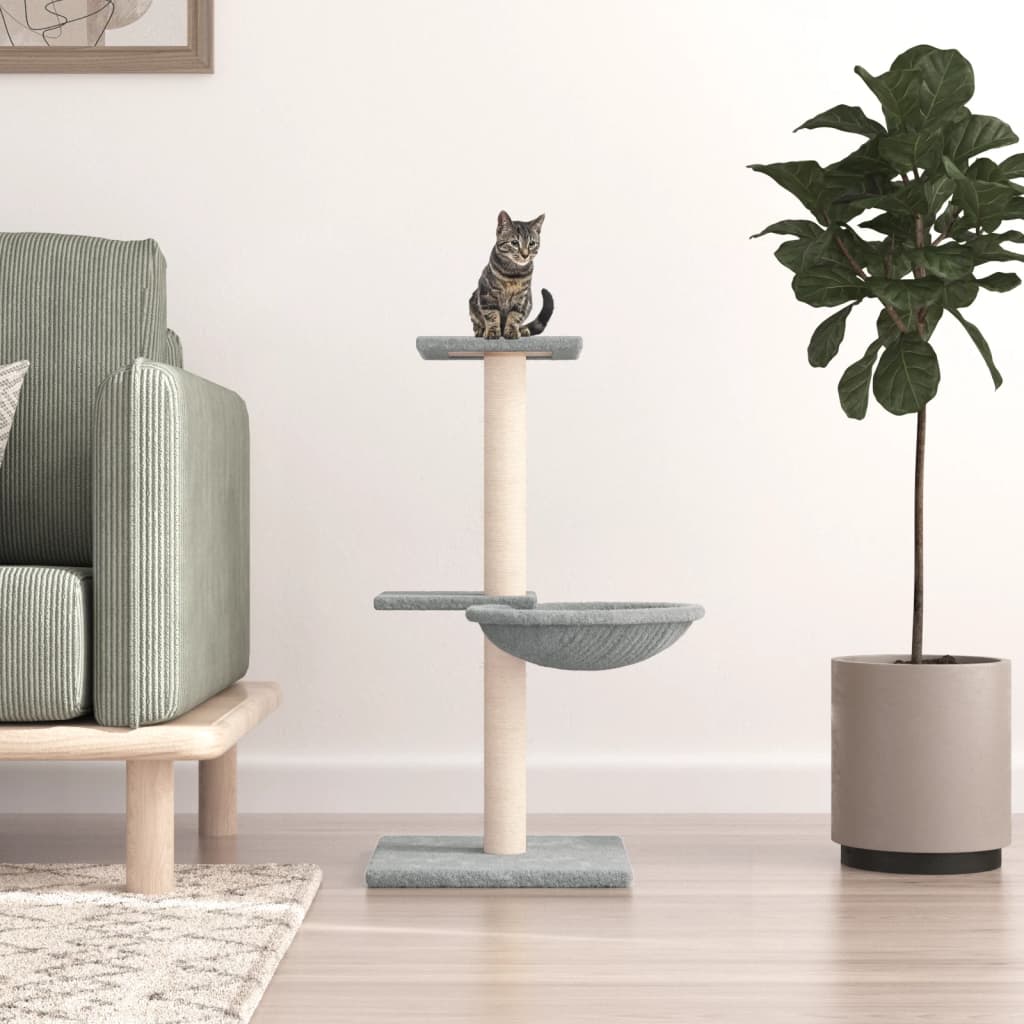 Albero Per Gatti Con Tiragraffi In Sisal 72 Cm