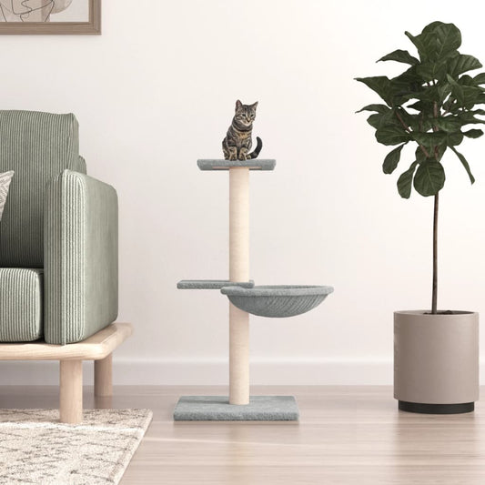 Albero Per Gatti Con Tiragraffi In Sisal 72 Cm