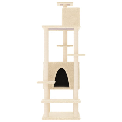 Albero Per Gatti Con Tiragraffi In Sisal 154 Cm