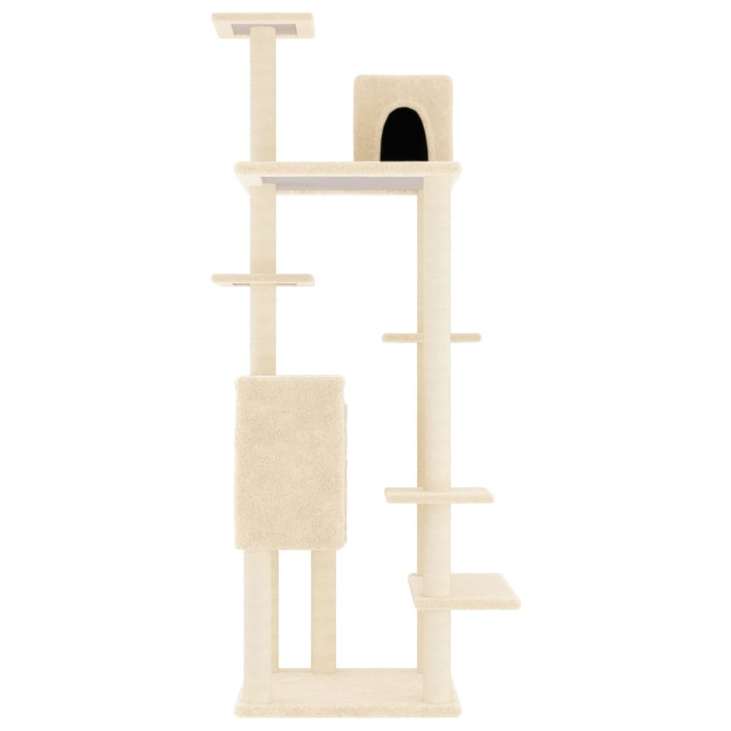 Albero Per Gatti Con Tiragraffi In Sisal 154 Cm