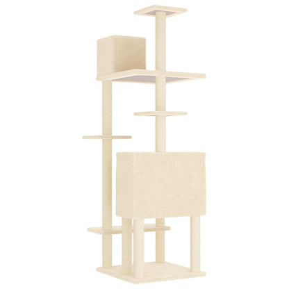 Albero Per Gatti Con Tiragraffi In Sisal 154 Cm