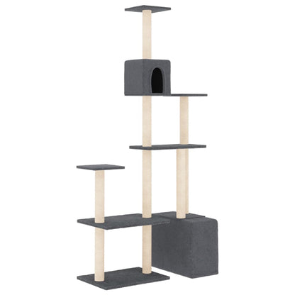 Albero Per Gatti Con Tiragraffi In Sisal 180 Cm