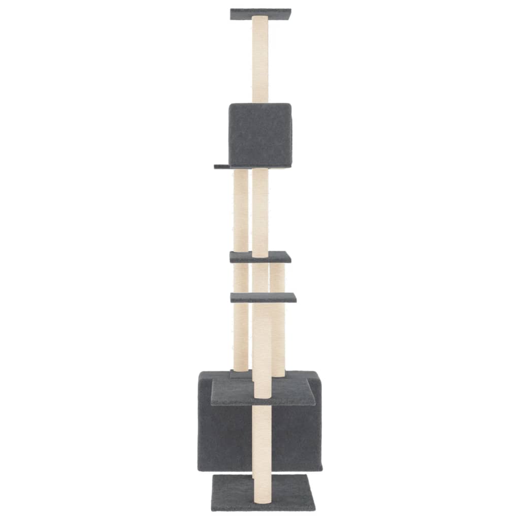 Albero Per Gatti Con Tiragraffi In Sisal 180 Cm