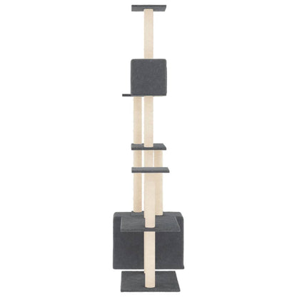 Albero Per Gatti Con Tiragraffi In Sisal 180 Cm