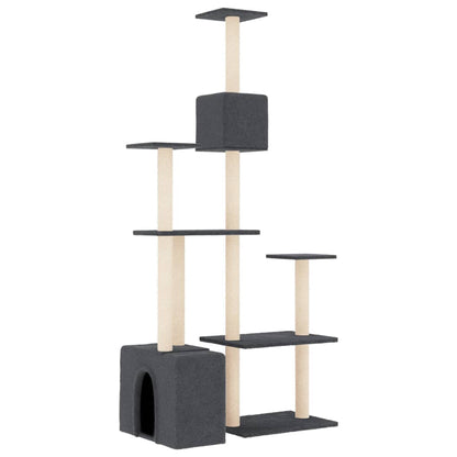 Albero Per Gatti Con Tiragraffi In Sisal 180 Cm