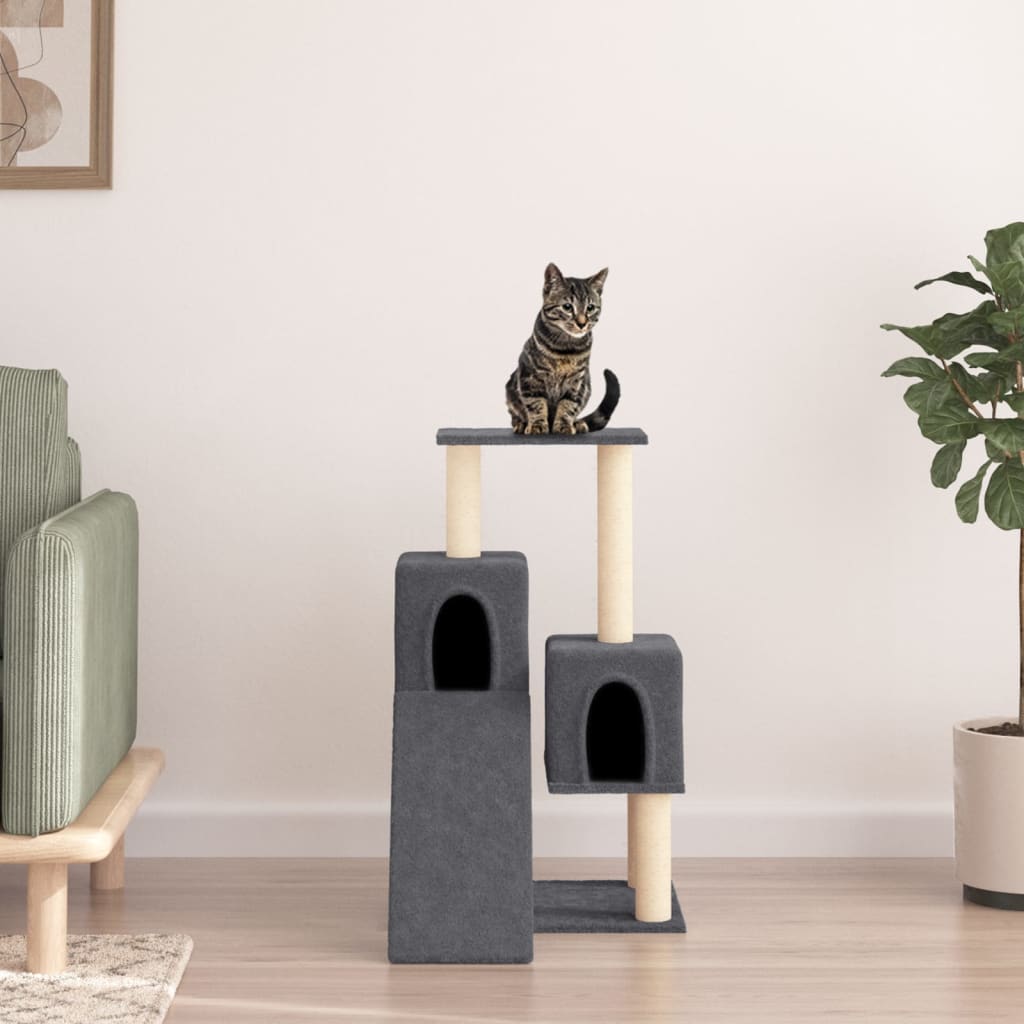 Albero Per Gatti Con Tiragraffi In Sisal 82 Cm