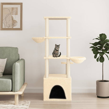 Albero Per Gatti Con Tiragraffi In Sisal 147 Cm